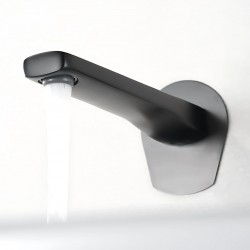 Μπαταρία Νιπτήρος Εντοιχιζόμενη Μικτική IMEX DELOS GLD055/NG Μαύρο Ματ